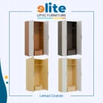 Lemari Grande Full Maple Ash – Lemari UPVC Premium dengan Nuansa Kayu Alami - Image 2