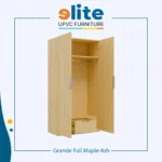 Lemari Grande Full Maple Ash – Lemari UPVC Premium dengan Nuansa Kayu Alami