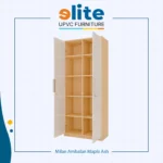 Lemari Milan Ambalan Maple Ash – Lemari UPVC dengan Tampilan Ringkas dan Modern