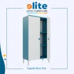Lemari Capella Blue Teal – Lemari UPVC Compact dengan Sentuhan Warna Modern