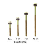 Baut Roofing 3cm, 5cm, 7cm, 10cm