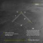 Outer Corner Bead PVC 2,4meter - Image 3