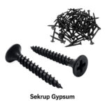 Sekrup Gipsum / Screw Gypsum - Super Tajam, Berbagai Ukuran 100pcs/kemasan