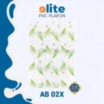 Elite Plafon Glosy AB 02X – Plafon PVC Lebar 20 cm Panjang 4 Meter