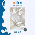 Elite Plafon Glosy AB 03 – Plafon PVC Lebar 20 cm Panjang 4 Meter