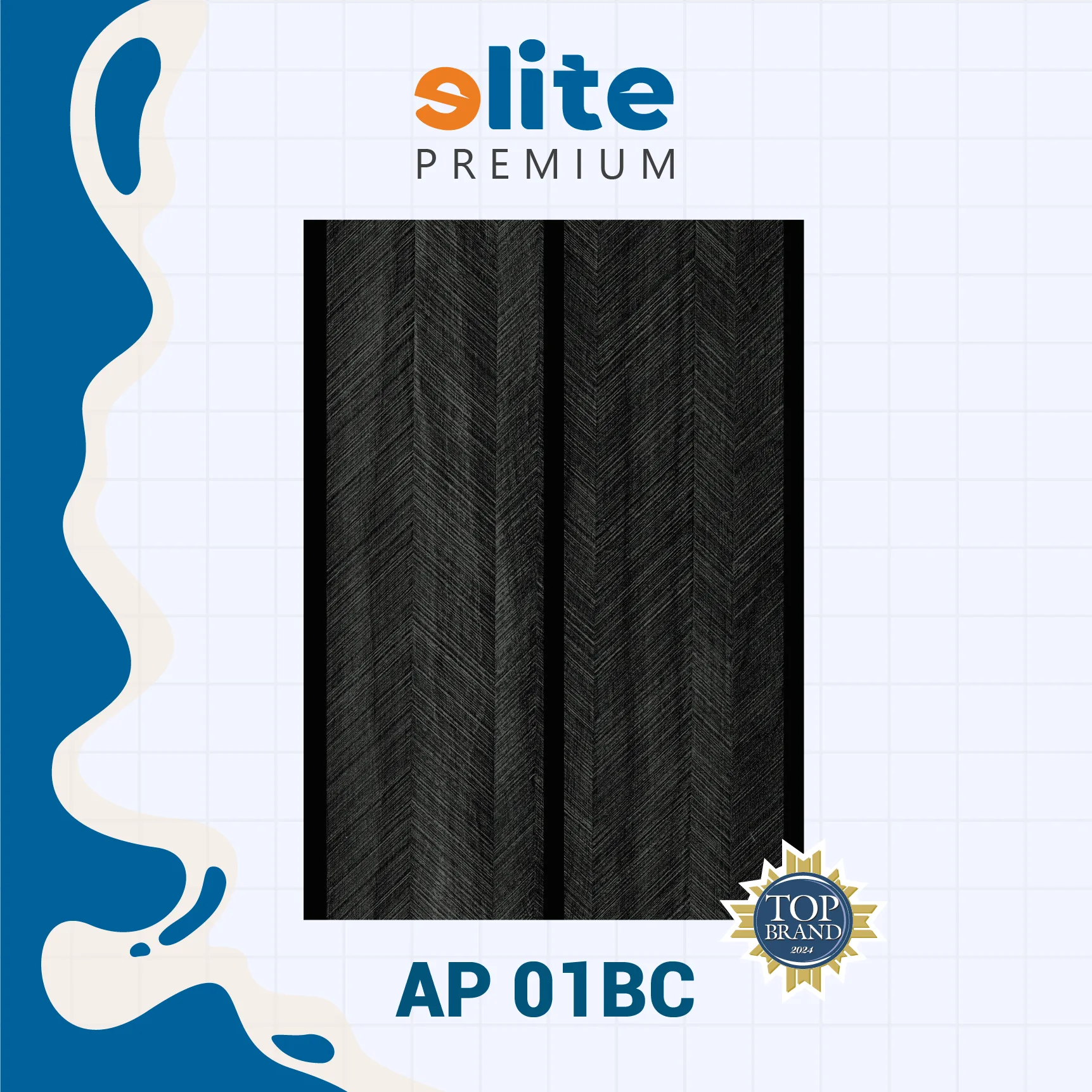 AP 01BC Elite Plafon Glosy AP 01BC – Plafon PVC Lebar 20 cm Panjang 4 Meter - Image 1