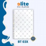 Elite Plafon Glosy BT 03X – Plafon PVC Lebar 20 cm Panjang 4 Meter