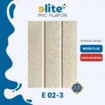 Elite Plus E 02‑3 – Plafon PVC Lebar 25 cm Panjang 4 Meter