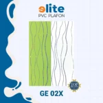 Elite Plafon Glosy GE 02X – Plafon PVC Lebar 20 cm Panjang 4 Meter