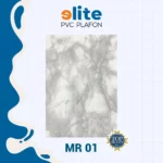Elite Plafon Glosy MR 01 – Plafon PVC Lebar 20 cm Panjang 4 Meter