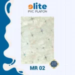Elite Plafon Glosy MR 02 – Plafon PVC Lebar 20 cm Panjang 4 Meter