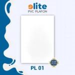 Elite Plafon Glosy PL 01 – Plafon PVC Lebar 20 cm Panjang 4 Meter
