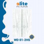 Elite Plafon Glosy WD 01-2HS – Plafon PVC Lebar 20 cm Panjang 4 Meter