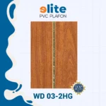 Elite Plafon Glosy WD 03-2HG – Plafon PVC Lebar 20 cm Panjang 4 Meter