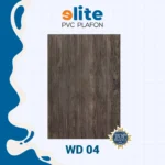 Elite Plafon Glosy WD 04 – Plafon PVC Lebar 20 cm Panjang 4 Meter