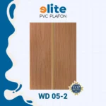 Elite Plafon Glosy WD 05-2 – Plafon PVC Lebar 20 cm Panjang 4 Meter