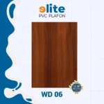 Elite Plafon Glosy WD 06 – Plafon PVC Lebar 20 cm Panjang 4 Meter