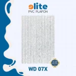 Elite Plafon Glosy WD 07X – Plafon PVC Lebar 20 cm Panjang 4 Meter