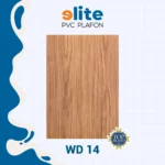 Elite Plafon Glosy WD 14 – Plafon PVC Lebar 20 cm Panjang 4 Meter
