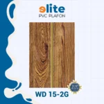 Elite Plafon Glosy WD 15-2G – Plafon PVC Lebar 20 cm Panjang 4 Meter