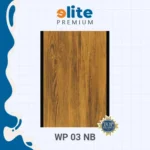 Elite Plafon Premium WP 03 BN – Plafon PVC Lebar 20 cm Panjang 4 Meter
